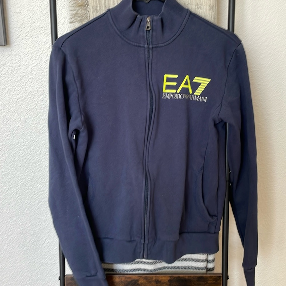 Men’s size small Emporio Armani, zip up